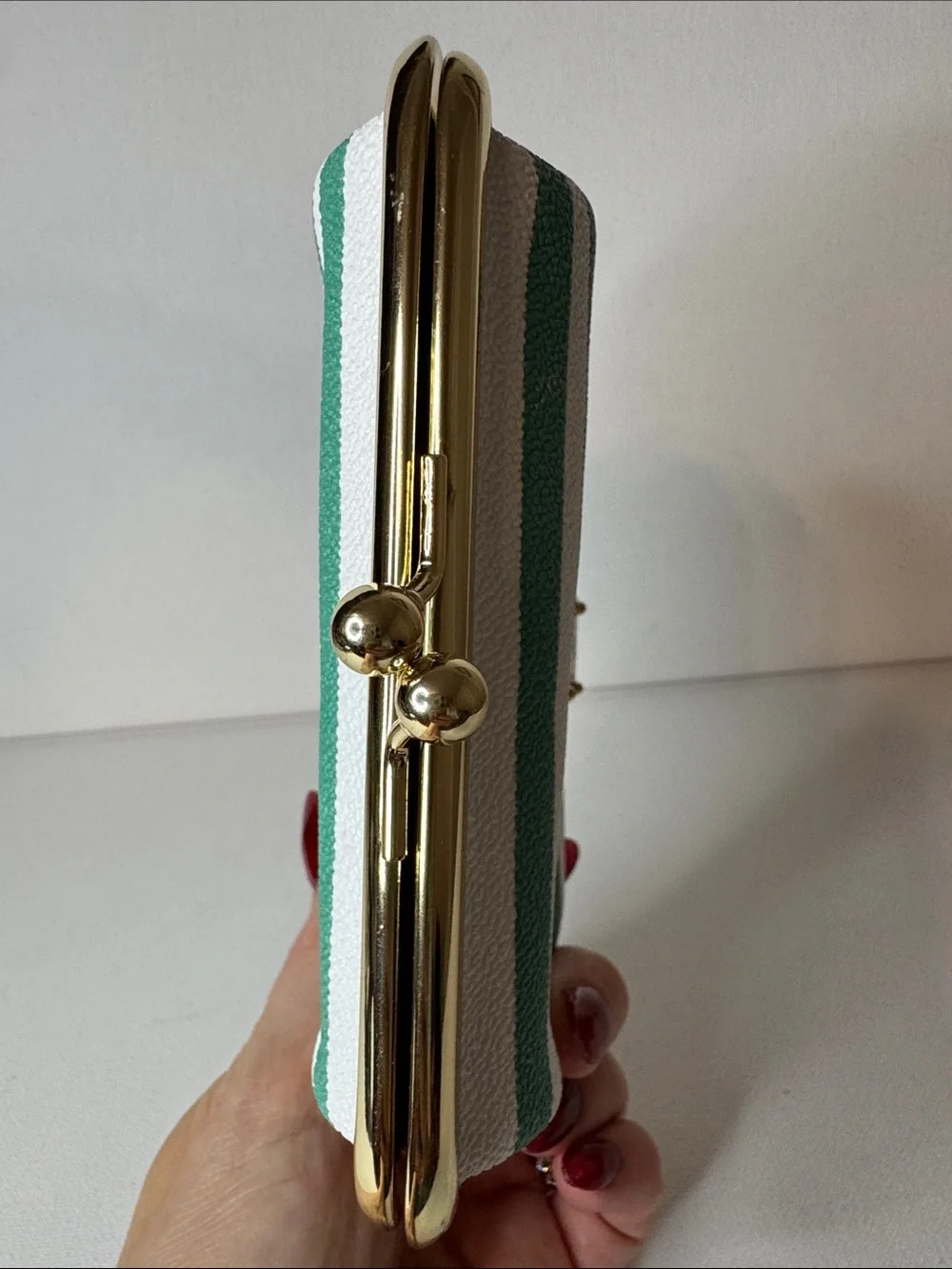 Dooney & Bourke Sullivan Large Kiss Lock Coin Purse